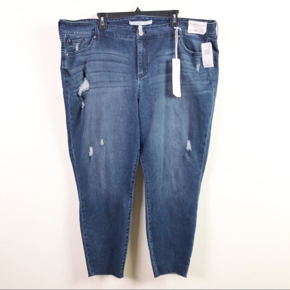 Celebrity Pink Denim - Celebrity Pink Mid Rise Skinny Ankle Jeans B4-03